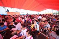 华润一期开盘现场