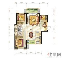 【3B三房两厅89㎡】3室2厅2卫1厨2阳台