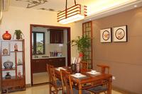 143㎡复古样板间餐厅