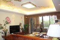 143㎡复古样板间客厅