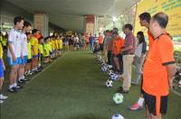富鸿地产琥珀东岸足球夏令营活动