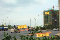 项目位于五象大道边上