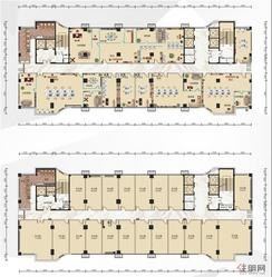 【防城港口岸联检大楼标准平面图】