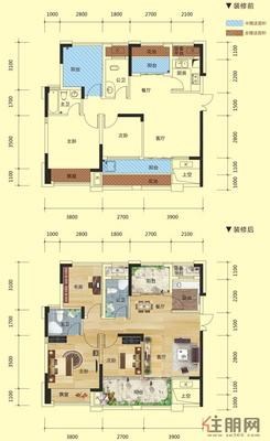 【1#1单元01/2单元02户型】3室2厅2卫1厨2阳台