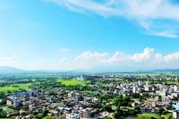 壹环里远眺风景图