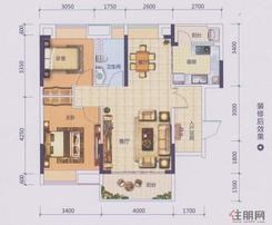 【7#2-01】2室2厅1卫