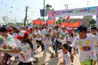 盛世名城彩虹跑，炫酷全城