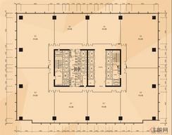 【2#楼标准层面图（10-24层)】