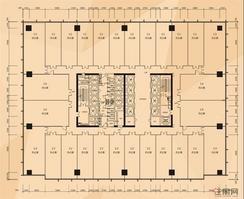 【2#楼标准层面图（5-9层)】