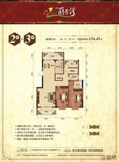 【2、3栋01/02号房】2厅2卫1厨2阳台