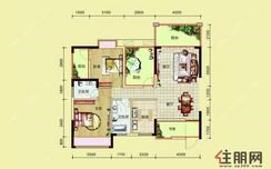 【粤海9#楼T1'】3室2厅2卫1厨3阳台