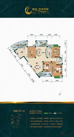 【49#1 172.99㎡】4室2厅2卫