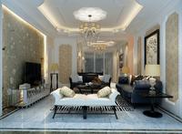 北向03号样板房客厅正视