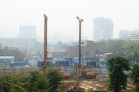 恒大翡翠龙庭施工现场