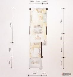 【05户型】1室1厅
