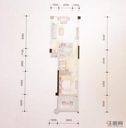 【06户型】1室1厅
