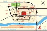 中心商业广场区位图