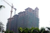 壹环里外墙工程进度