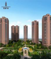 中庭半鸟瞰效果图