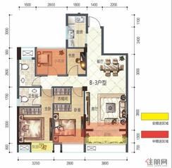 【B3户型】4室2厅2卫1厨1阳台