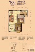 13#楼一单元02号B3户型