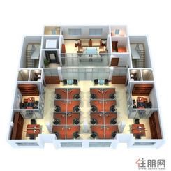 【2F户型透视图】