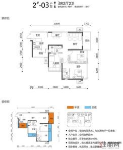 【2#楼03户型】3室2厅2卫1厨2阳台