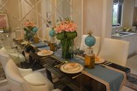 86㎡A户型客厅餐厅