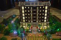 多层洋房1T2沙盘图