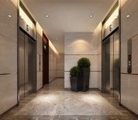 标准层电梯厅效果图
