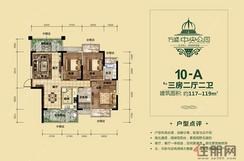 【10-A_117-119㎡】3室2厅2卫1厨2阳台