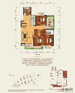 【二期D户型】4室2厅2卫1厨2阳台
