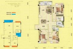 【容州商业城-C8户型】3室2厅2卫