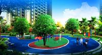 美兰国际城园林效果图