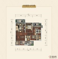 【130㎡户型】2室2厅2卫1厨2阳台