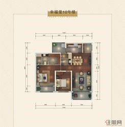 【131㎡户型】2室2厅2卫1厨2阳台