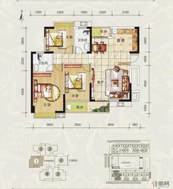 【26#01】3室2厅2卫1厨2阳台