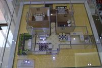 96㎡户型模型图