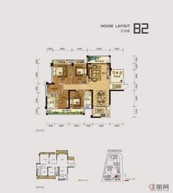 【5号楼B2户型】5室2厅2卫1厨2阳台