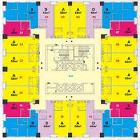 SOHO标准层平面图