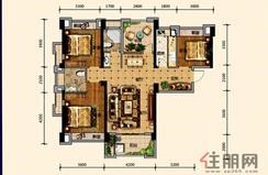【3+1四房两厅两卫】4室2厅2卫1厨1阳台