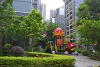 园林一角实景图