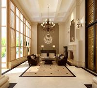 凯旋门项目入户大堂效果图