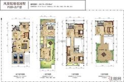 【P2 （B-2） 风景院墙花园墅】