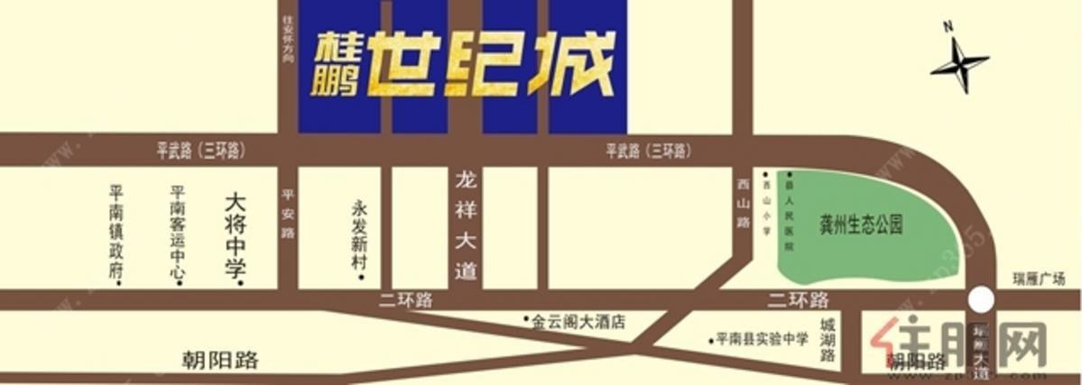 区位图