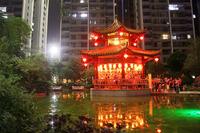 夜色下的南兴乾隆苑小区
