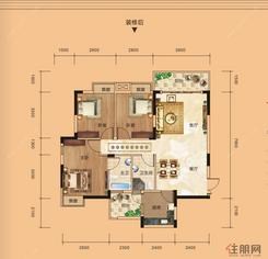 【3#、5# A户型】3室2厅2卫1厨2阳台