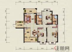 【一单元、二单元3号房】3室2厅2卫1厨3阳台