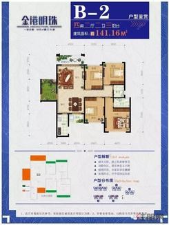 【B-2】4室2厅2卫1厨3阳台