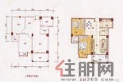 【3室2厅1厨2卫79.45㎡（建面）副本】3室2厅2卫1厨